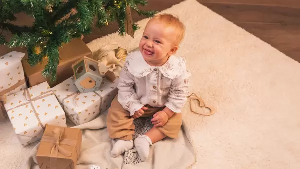 Erstes Weihnachten Baby