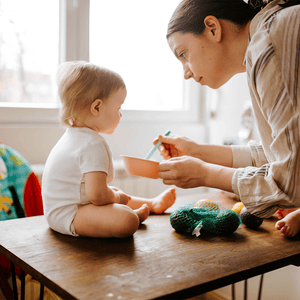 Babybrei in der Mikrowelle