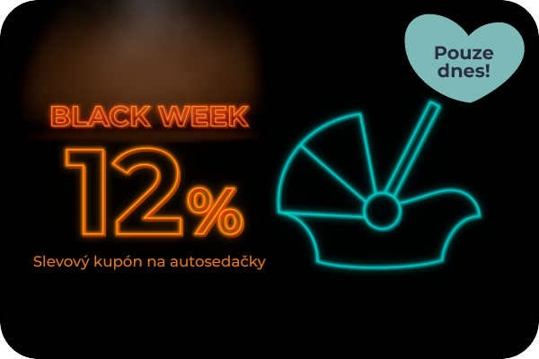 BLACK WEEK Autosedačky