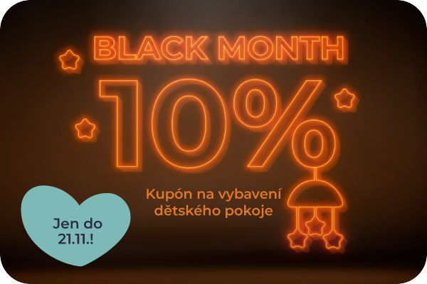 -10% na vybavení dětského pokoje