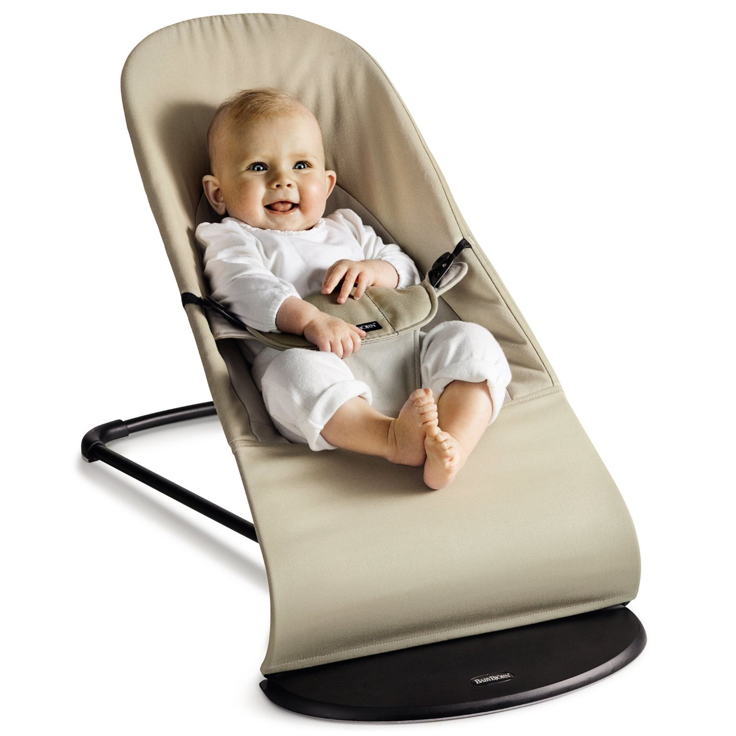 Babybjorn Babywippe Balance Soft Cotton Schwarz Dunkelgrau Online kaufen
