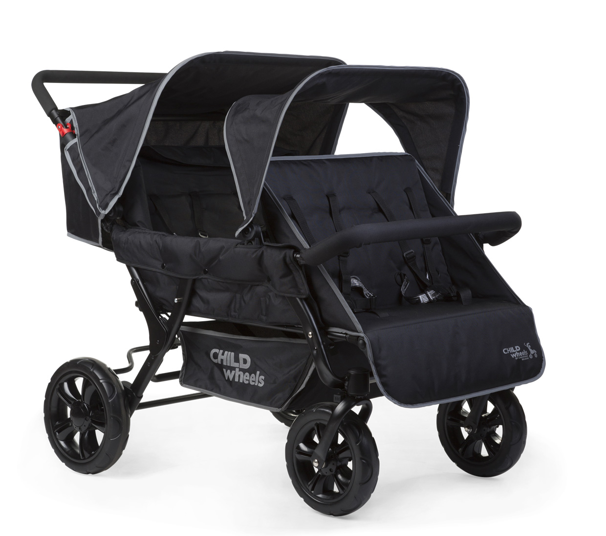 Poussette quadruple childwheels discount