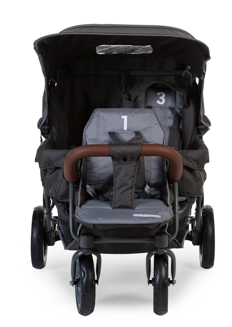 CHILDHOME Poussette triple 3 places Triblet anthracite Commander en ligne babymarkt