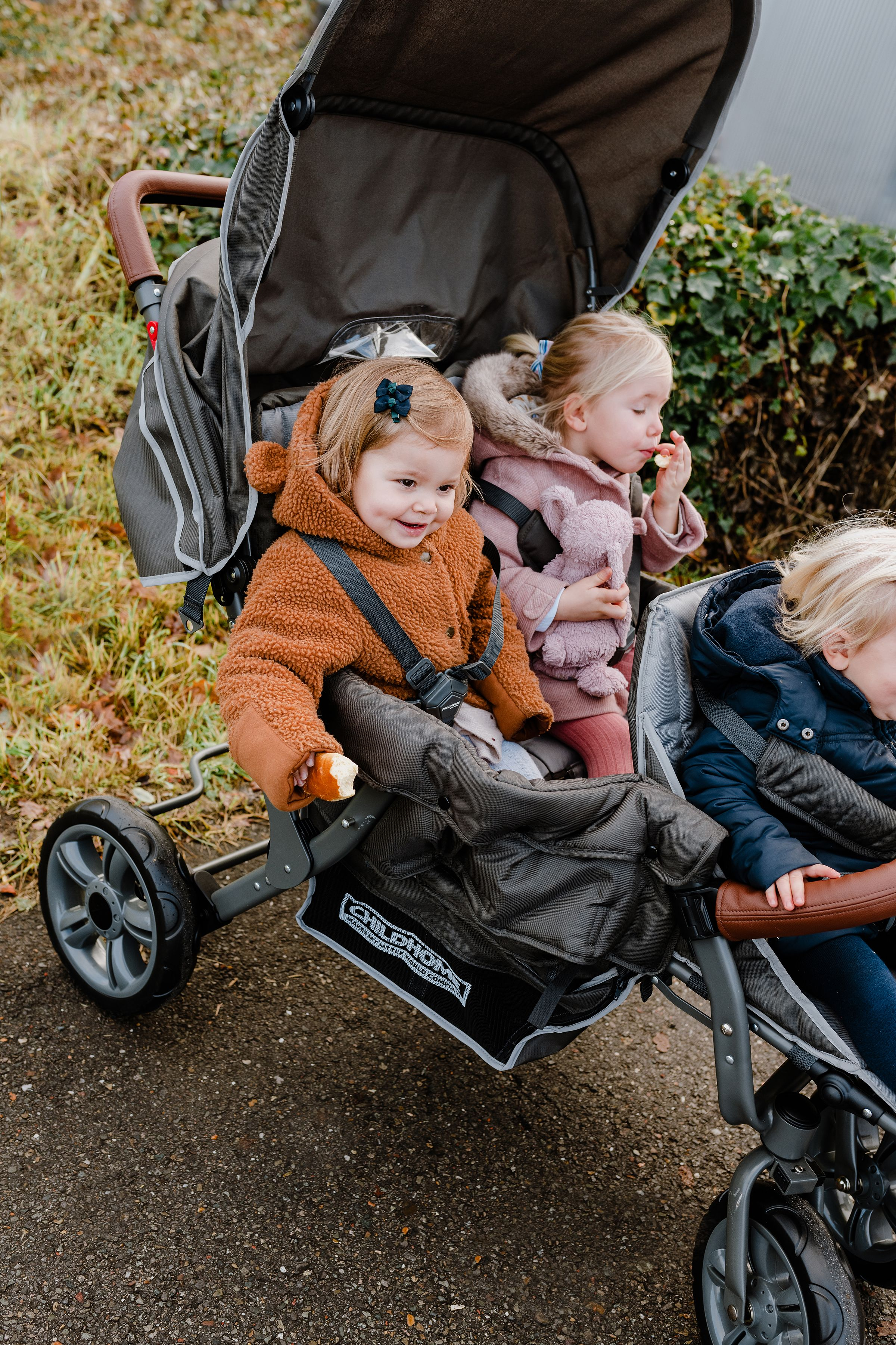 Poussette triple anthracite shop