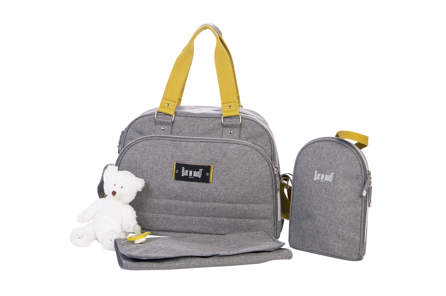 Sac a langer jaune on sale
