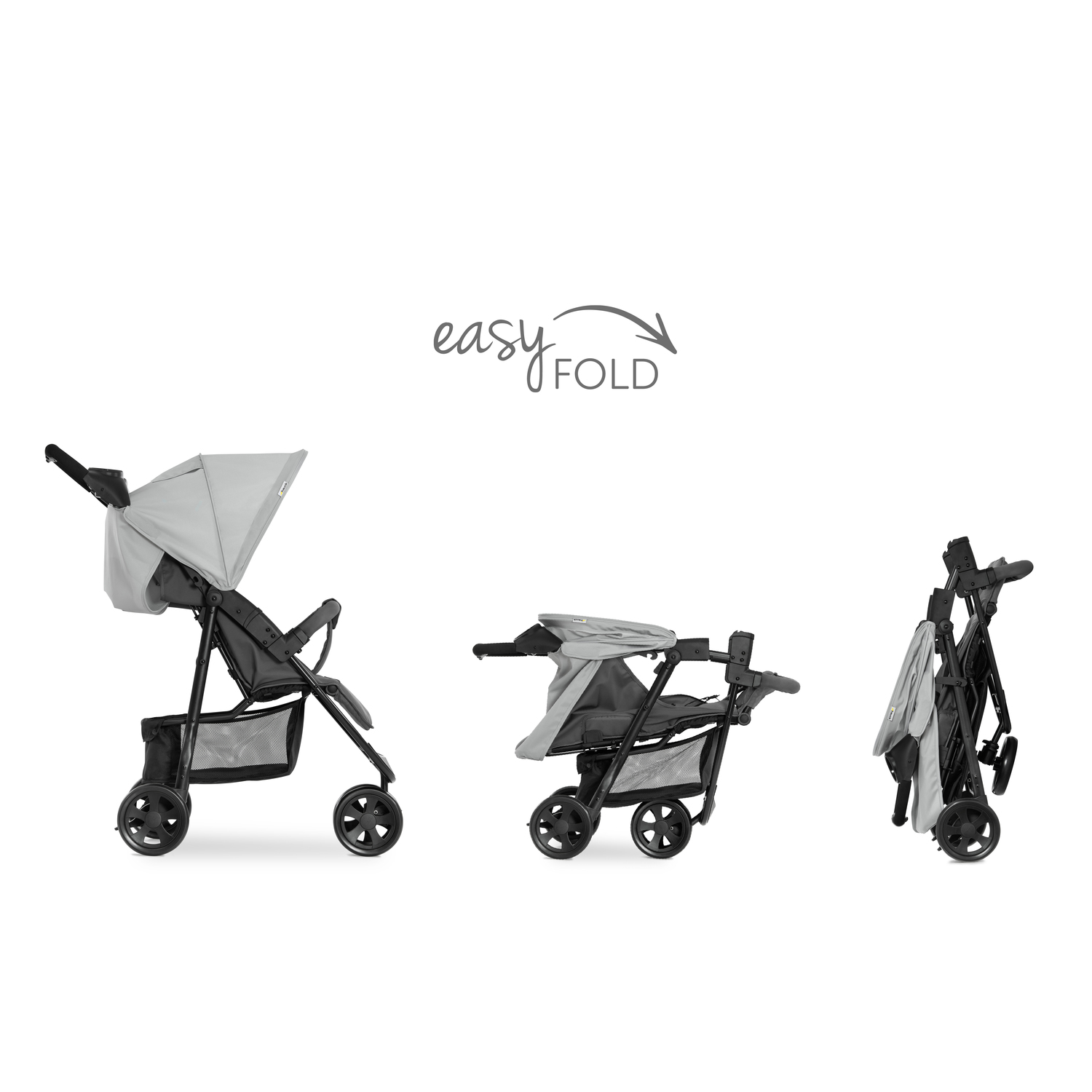 Hauck Poussette 3 roues Citi Neo Grey Commander en ligne babymarkt
