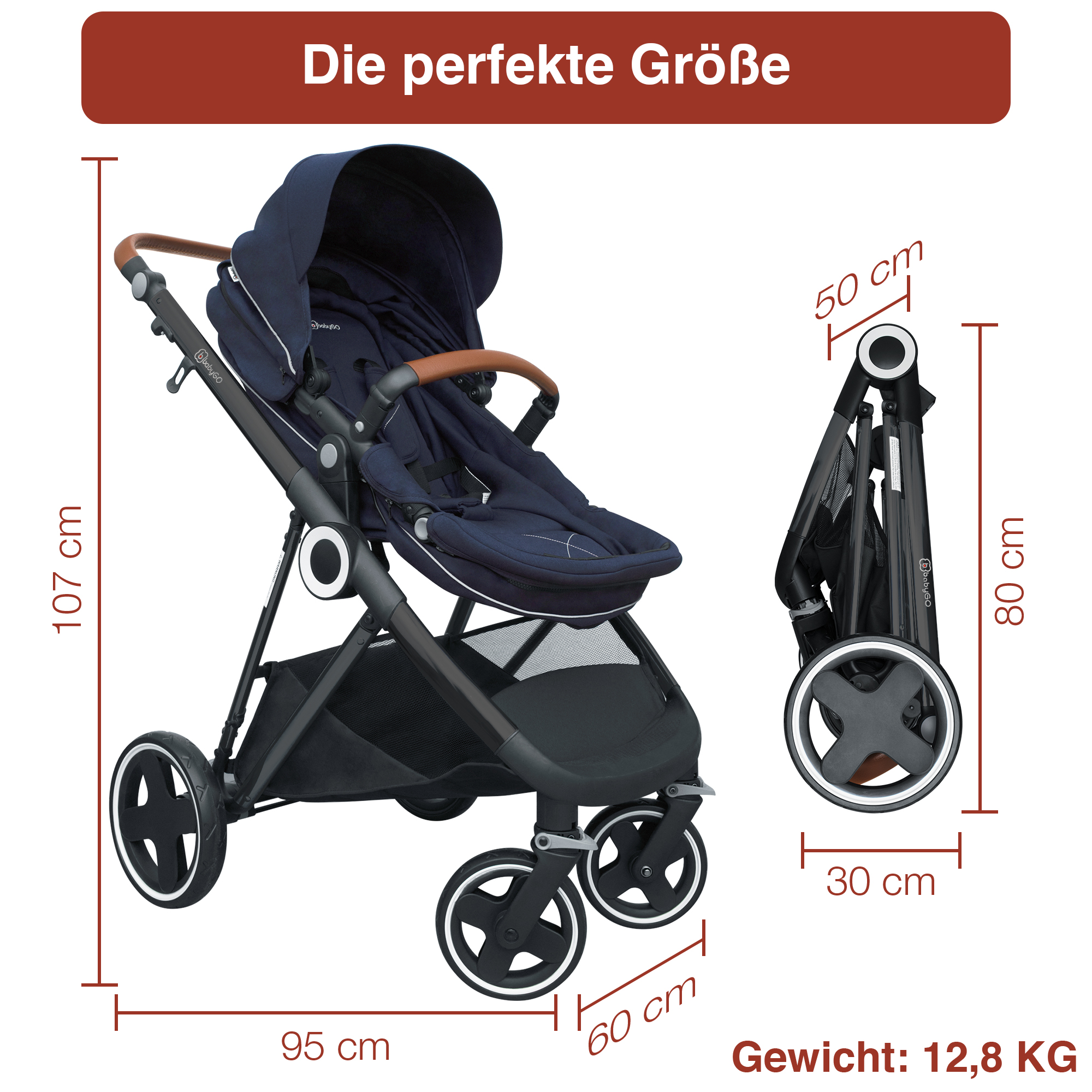 Poussette babygo store