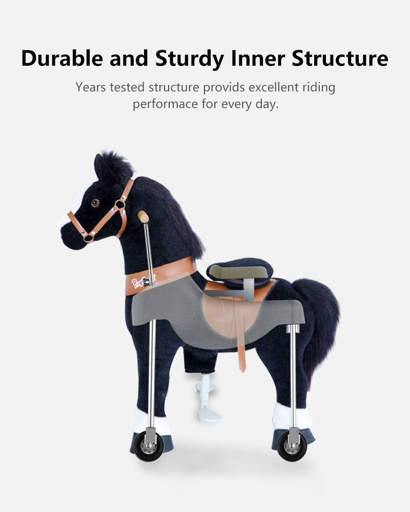 PonyCycle Black mit Bremse und Sound klein Online kaufen