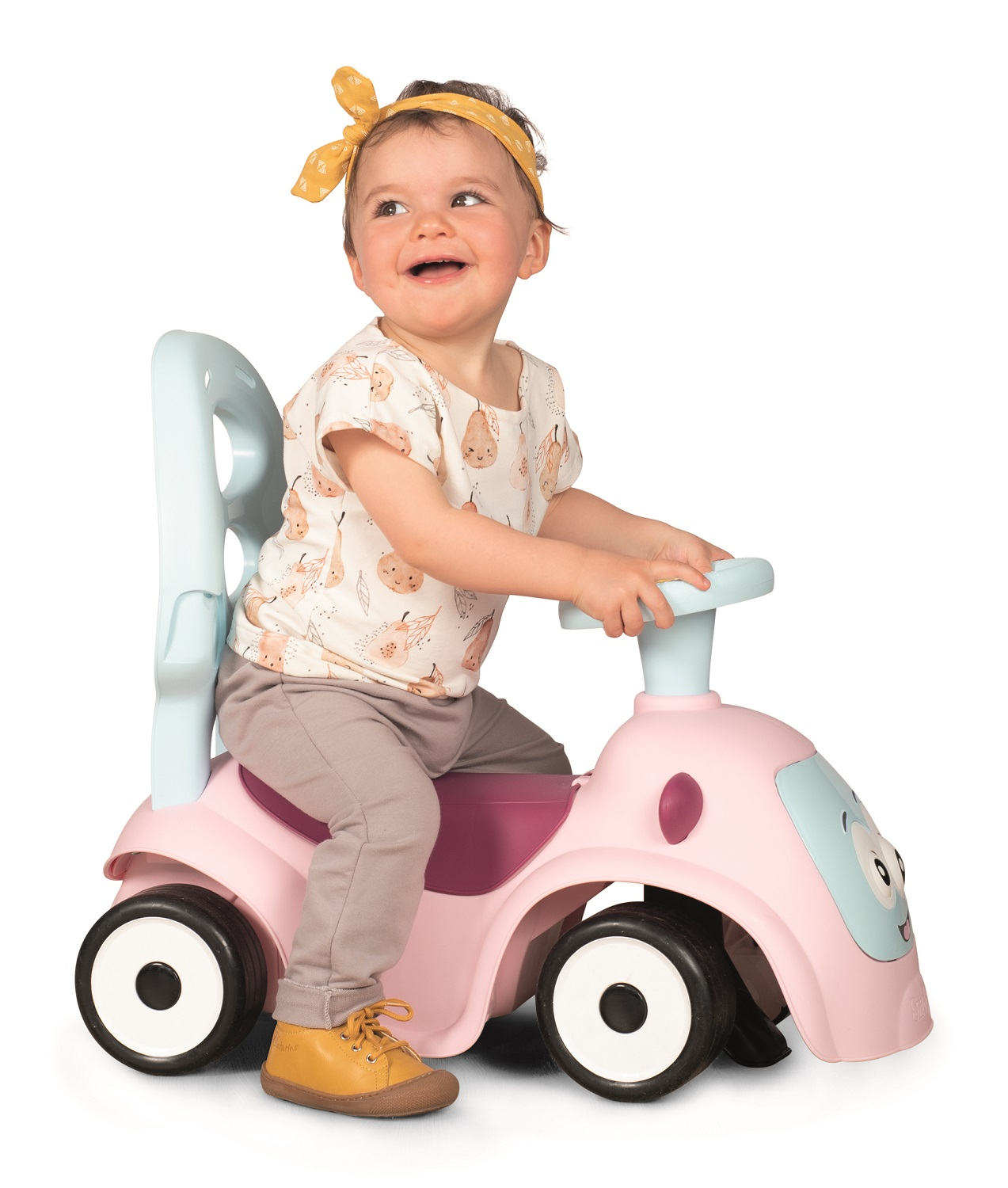 Smoby Porteur enfant evolutif Maestro 3en1 rose Commander en ligne babymarkt