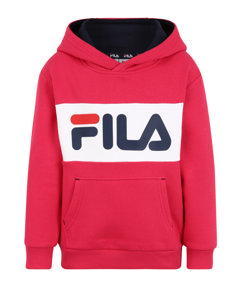 Fila Kids Felpa con cappuccio Ben fucsia bianco Ordina online