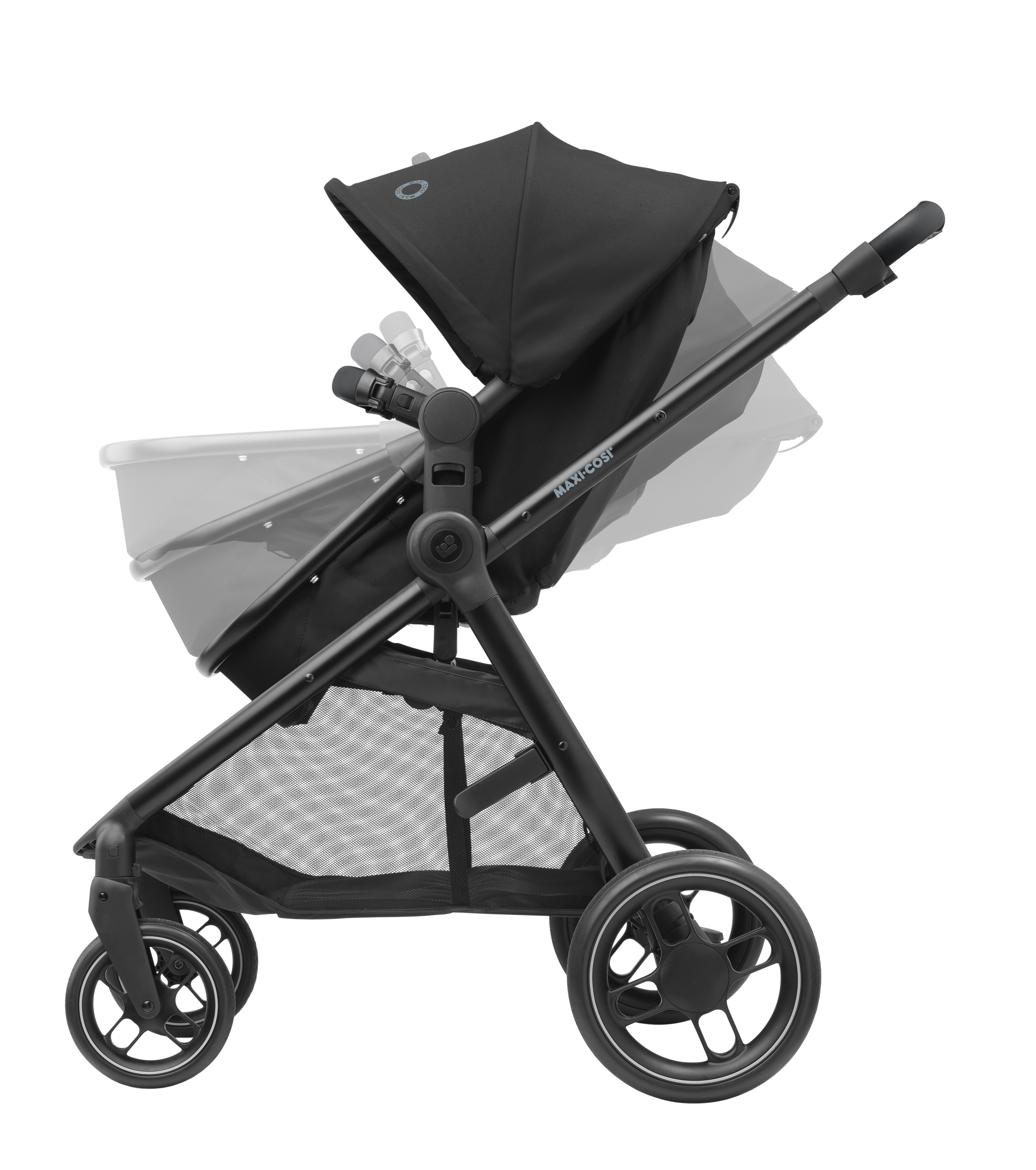 Maxi Cosi Poussette Zelia 3 Essential Black Commander en ligne babymarkt