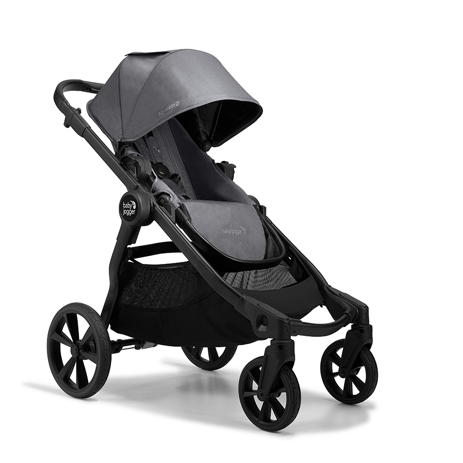 Baby Jogger Poussette City Select 2 Radiant Slate Commander en ligne babymarkt