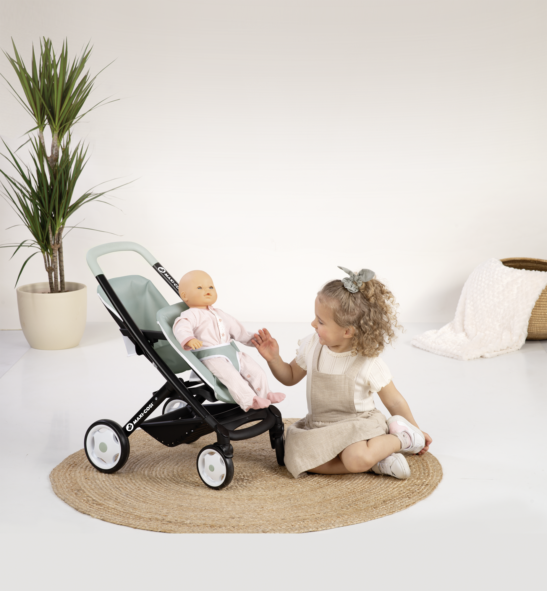 Poussette double jouet smoby clearance
