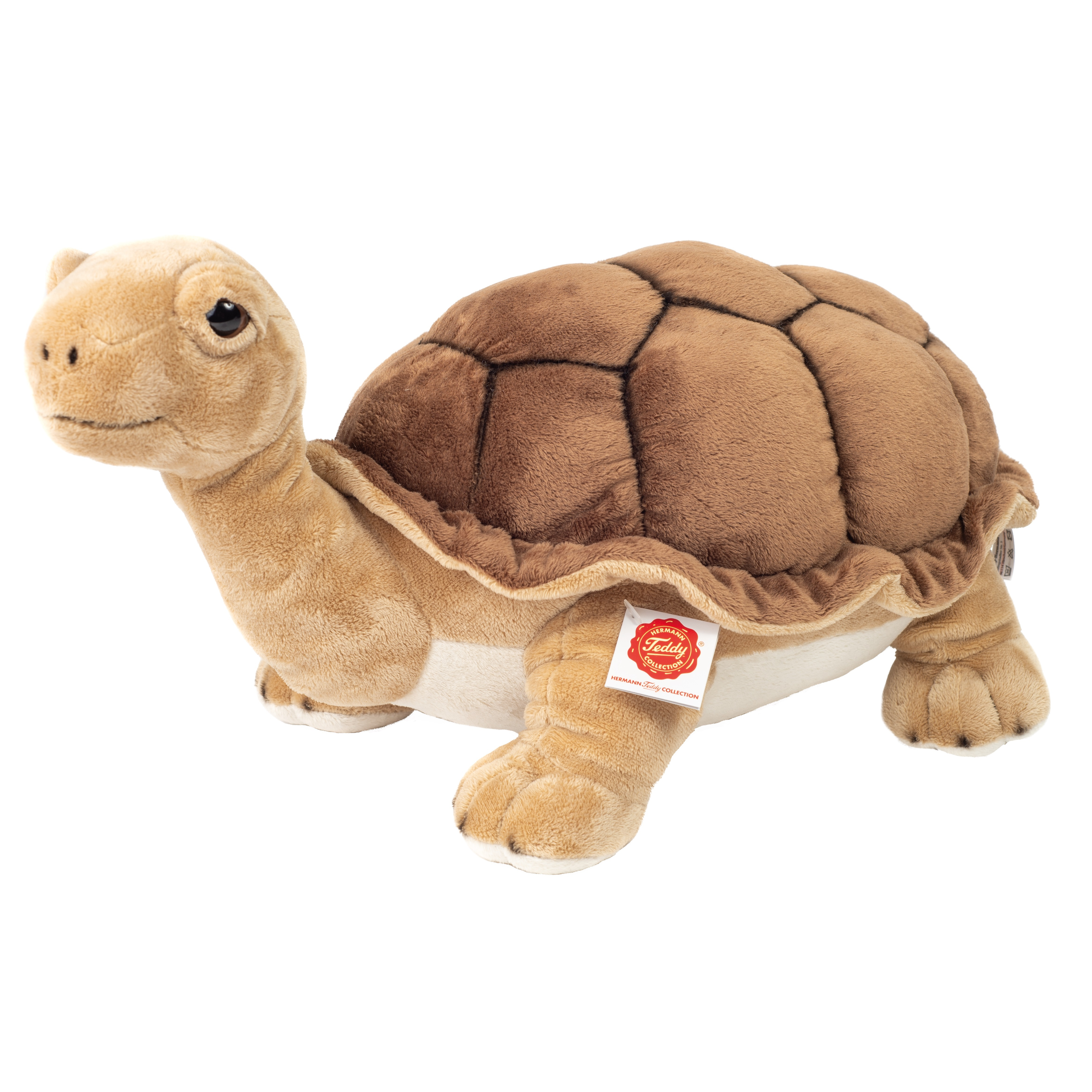 Teddy Hermann Peluche tortue geante brun 50 cm Commander en ligne babymarkt