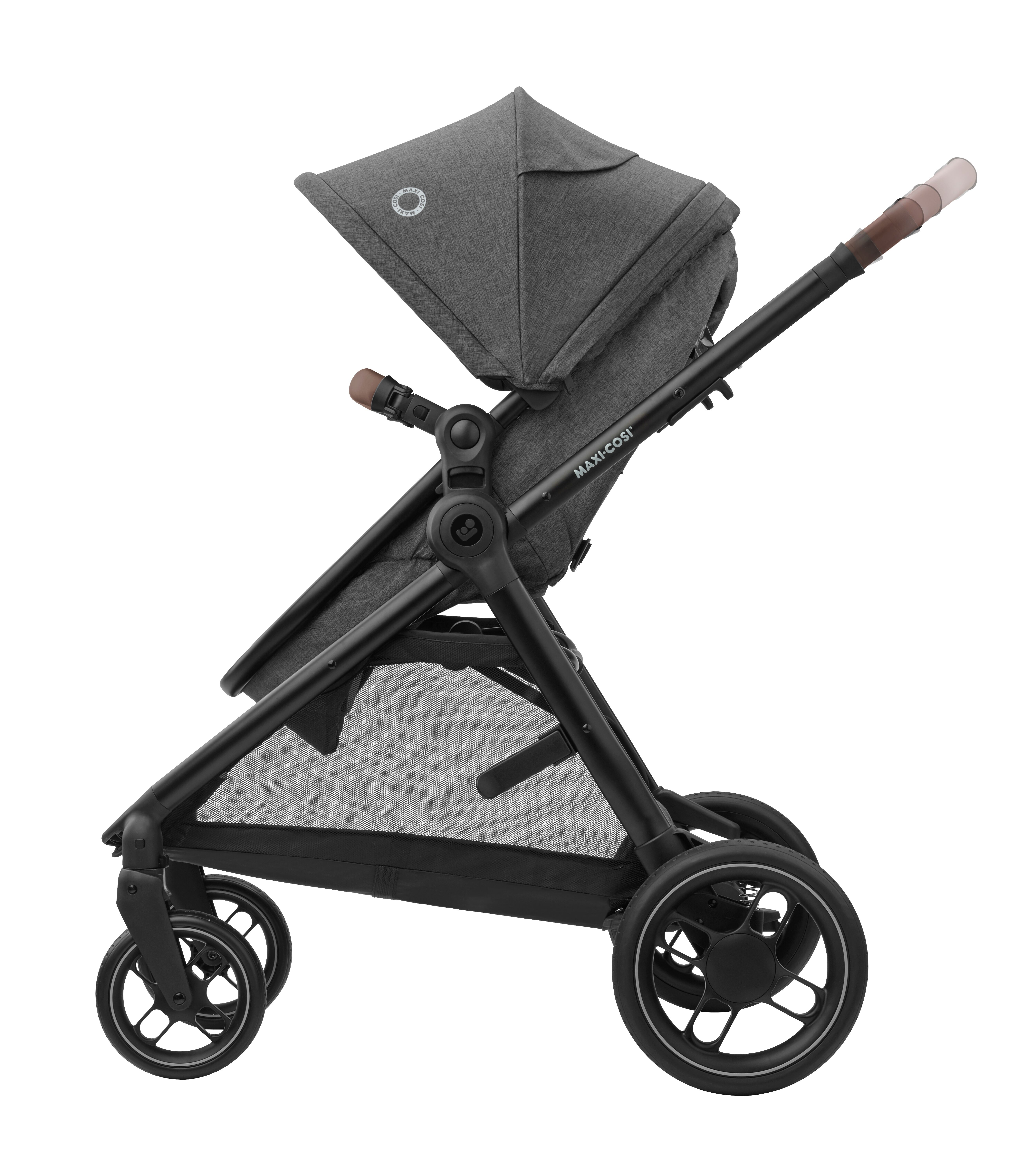 Maxi Cosi Poussette trio combinee 3en1 Zelia S Dark Grey Commander en ligne babymarkt