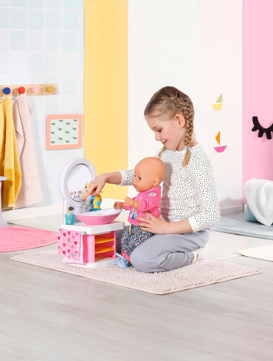 Baby born wash basin store