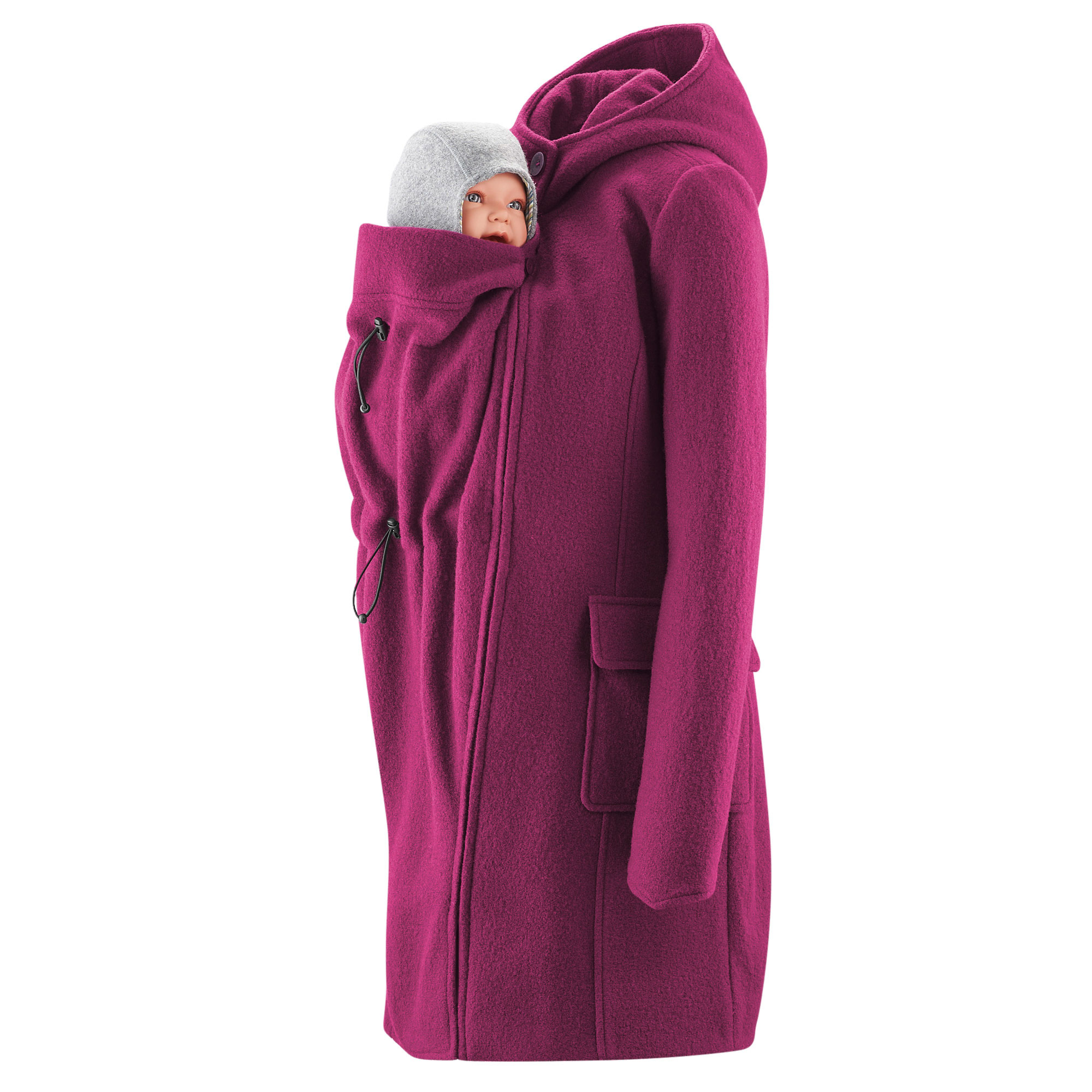 mamalila Manteau de grossesse a capuche Vienna berry Commander en ligne babymarkt