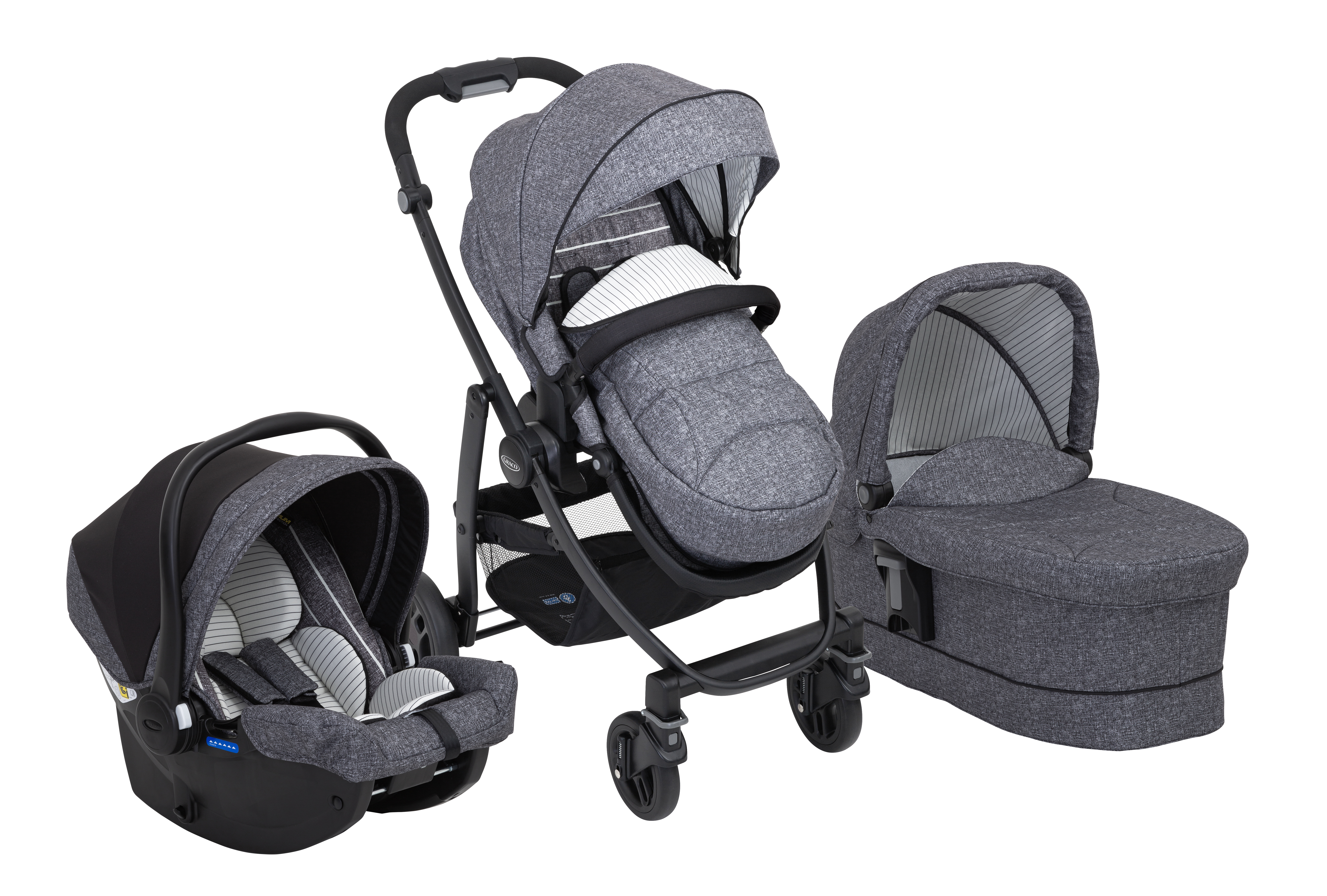 Poussette graco evo trio pas cher hot sale