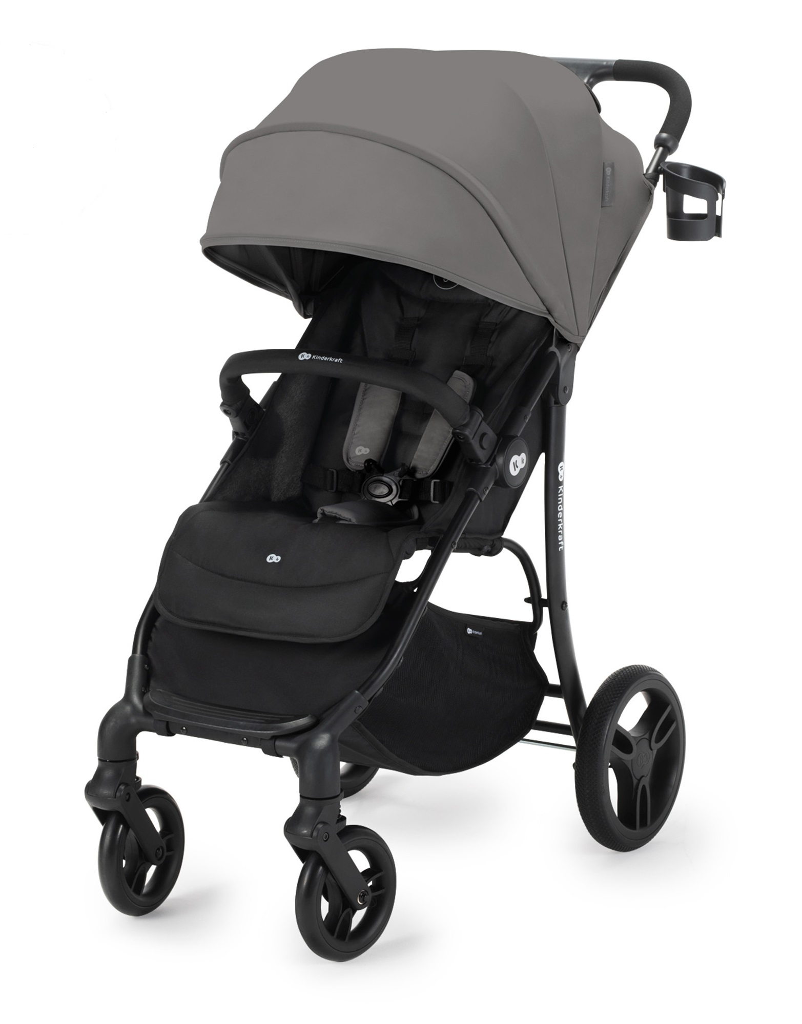 Kinderkraft Poussette ASKOY gray Commander en ligne babymarkt