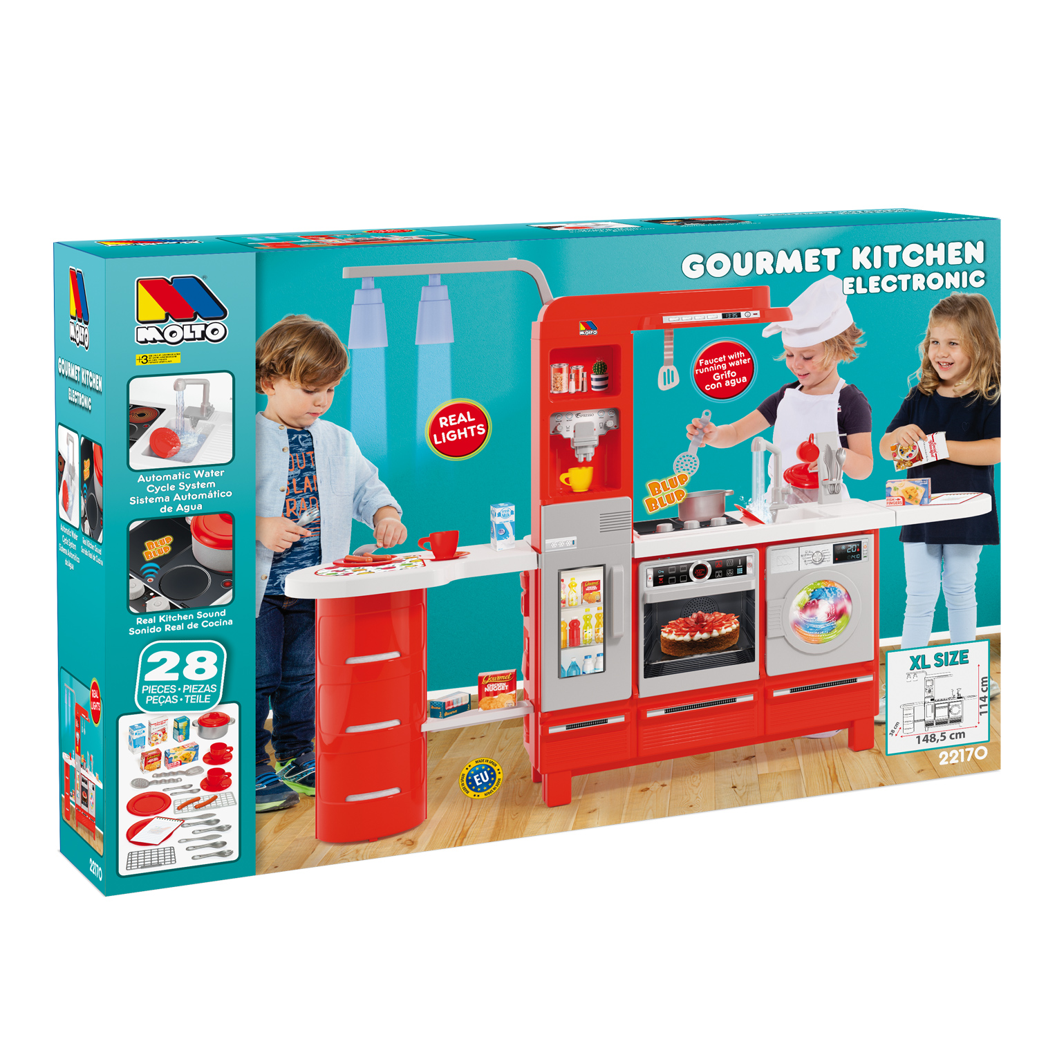 Cocina infantil molto outlet