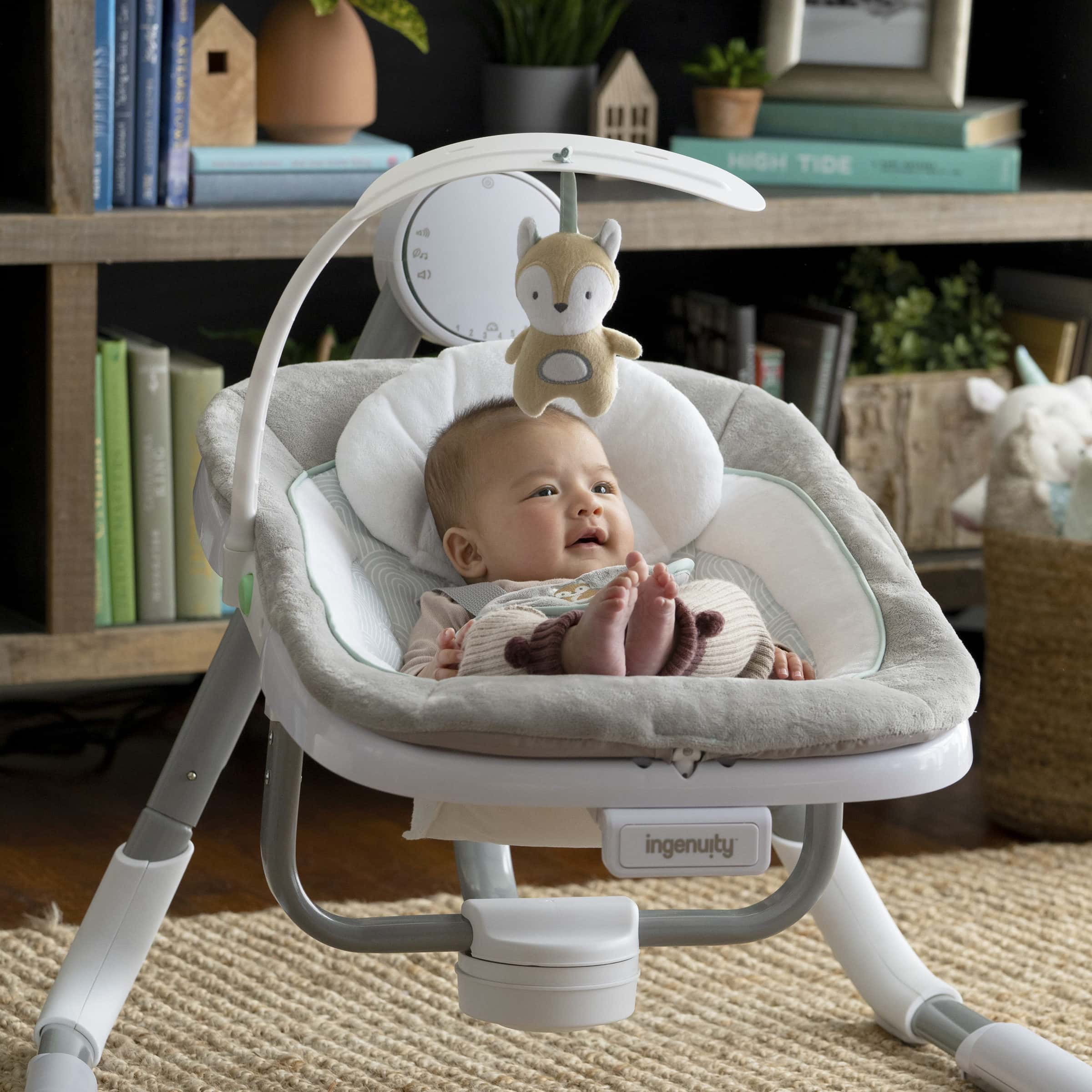 Ingenuity Hamaca portatil para bebe AnyWay Sway Power Adapt Ray Haz tu pedido online