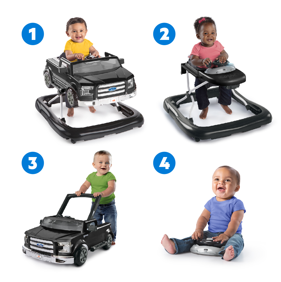 bright starts 4 in 1 Lauflernhilfe Ways to Play Walker Ford F 150 Online kaufen