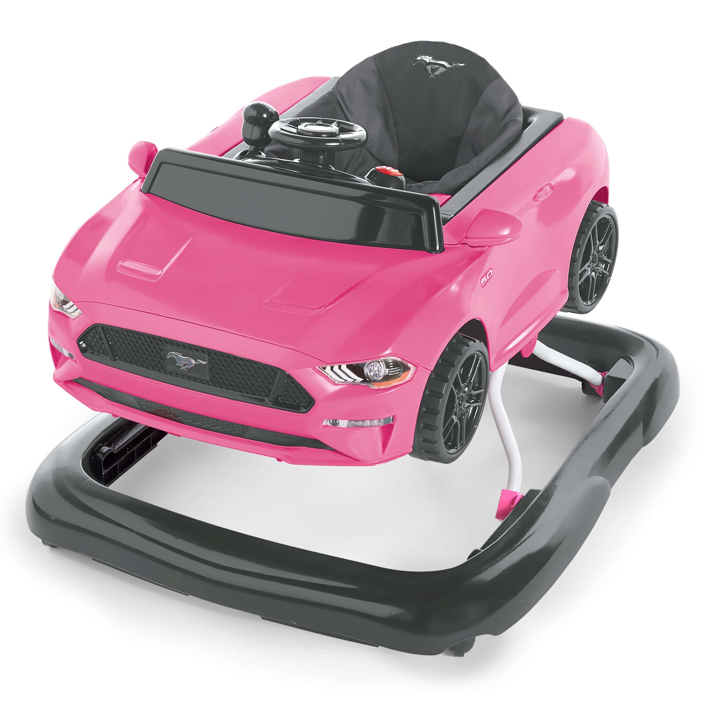 Trotteur voiture rose discount