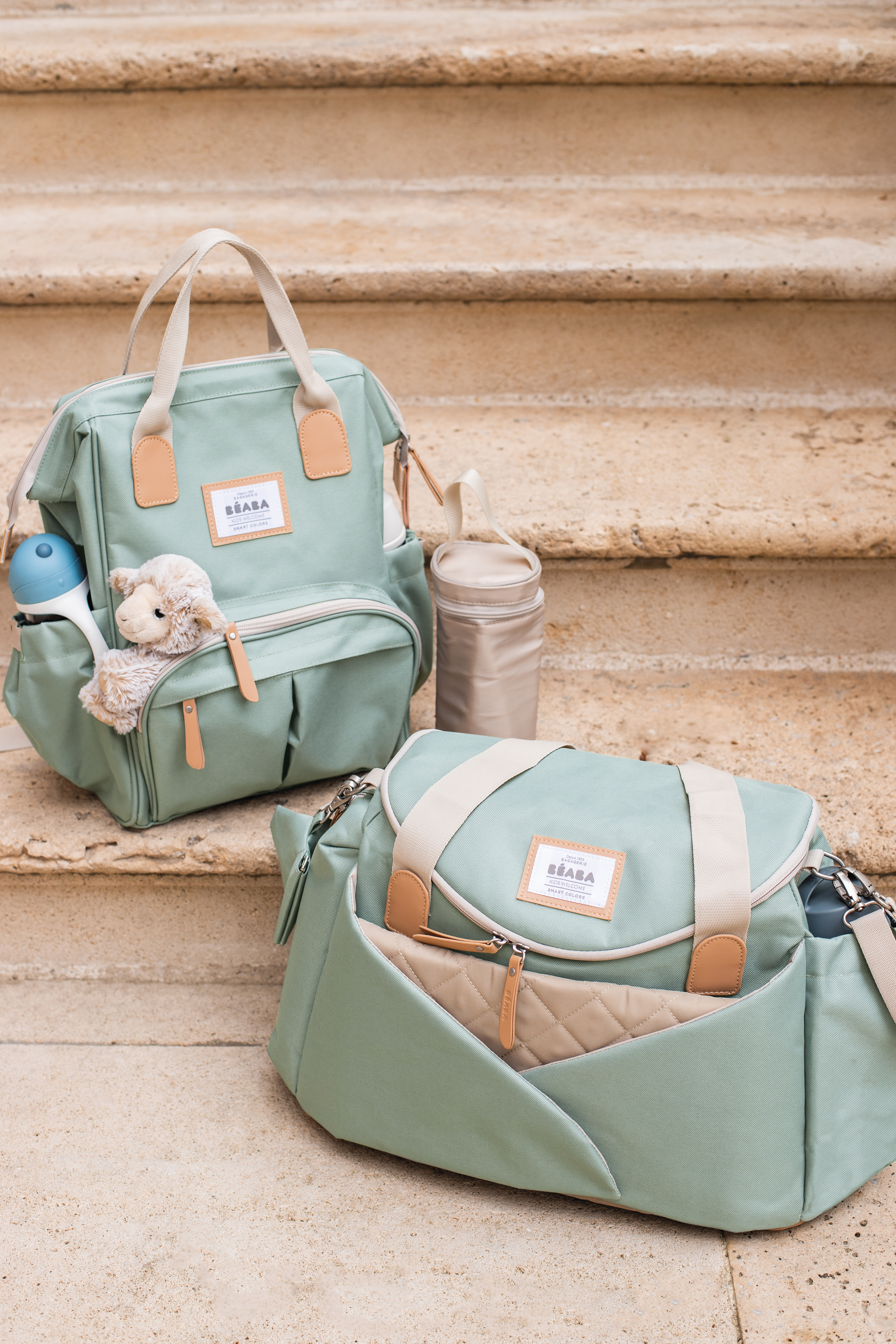 Borsa Per Passeggino Zaino Béaba Per Pannolini Con Fasciatoio E