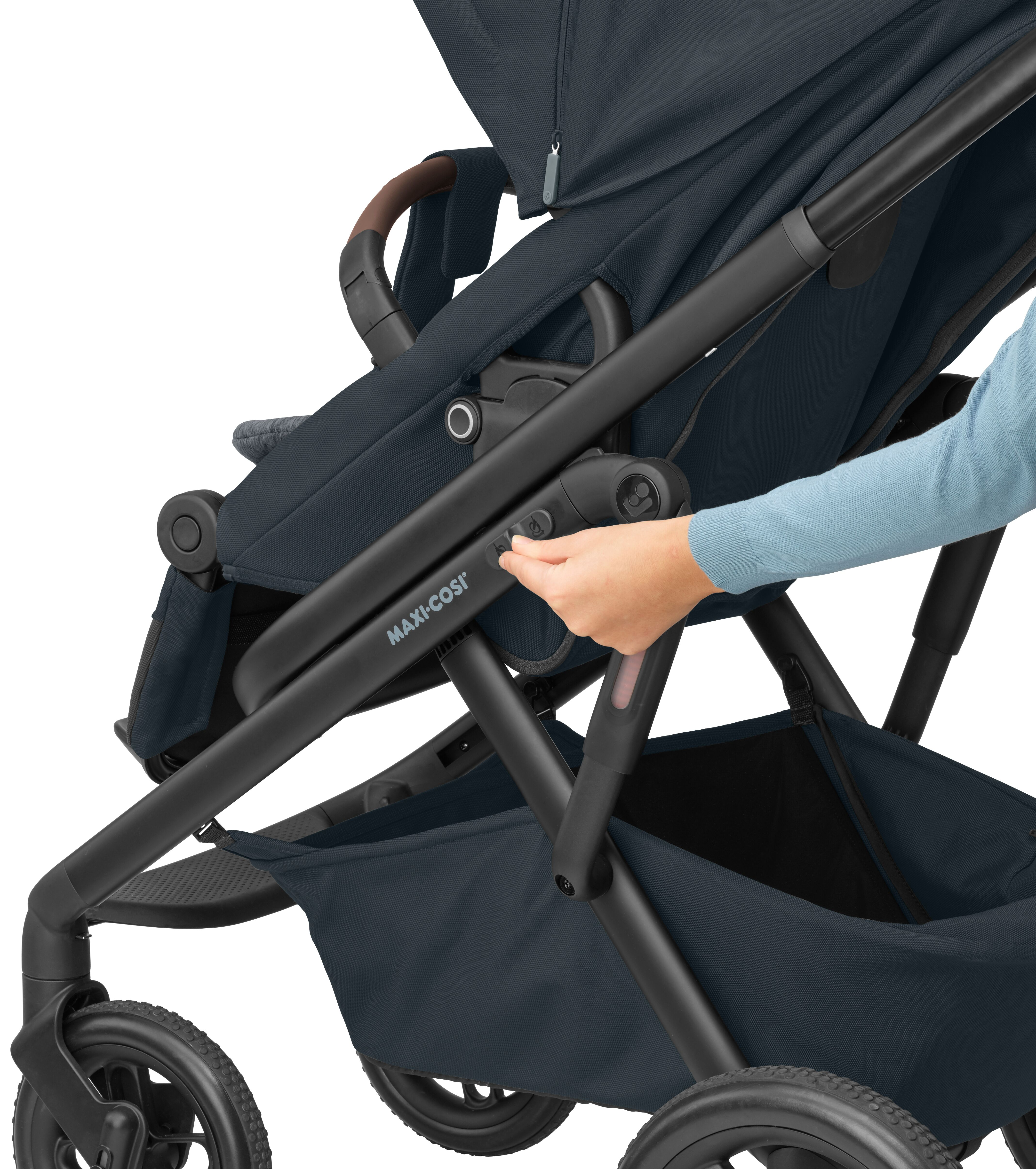 Maxi Cosi Pack poussette trio combinee 3en1 et cosy Lila XP Plus Essential Graphite Pebble 360 Essential Black Commander en ligne babymarkt