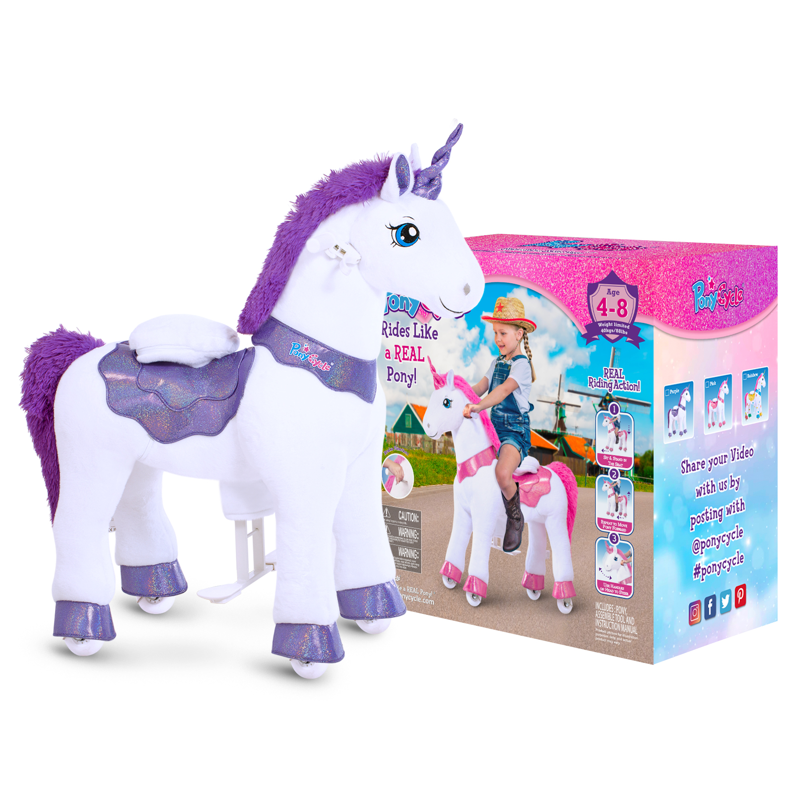 Unicornio de juguete para niñas outlet