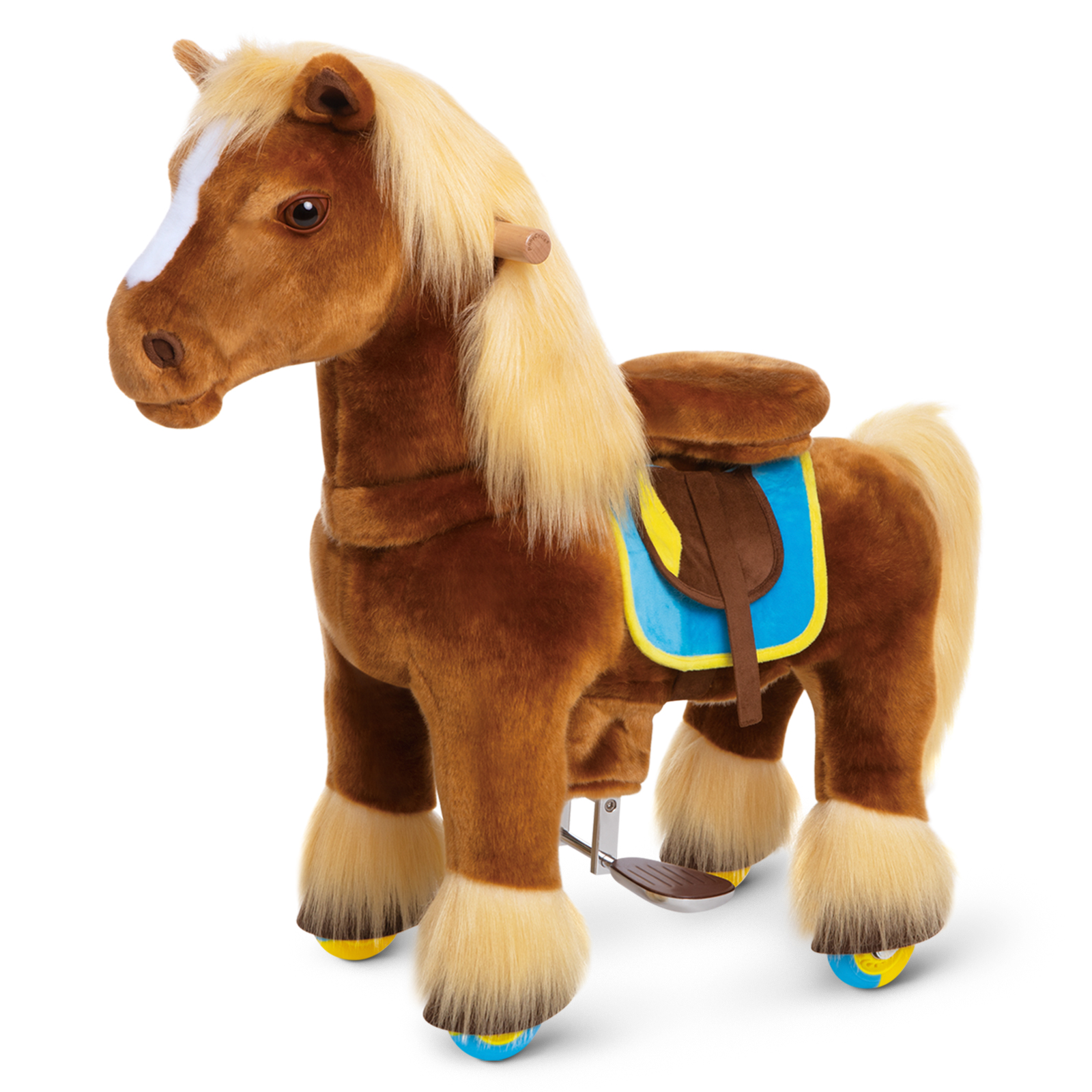 PonyCycle Caballo de juguete con ruedas Brown pequeno Haz tu pedido online