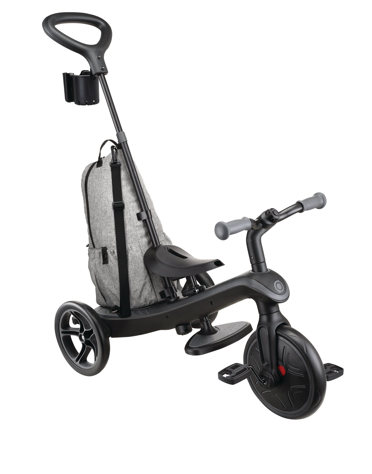 GLOBBER Triciclo 4 in 1 EXPLORER TRIKE grigio Deluxe Play Ordina online
