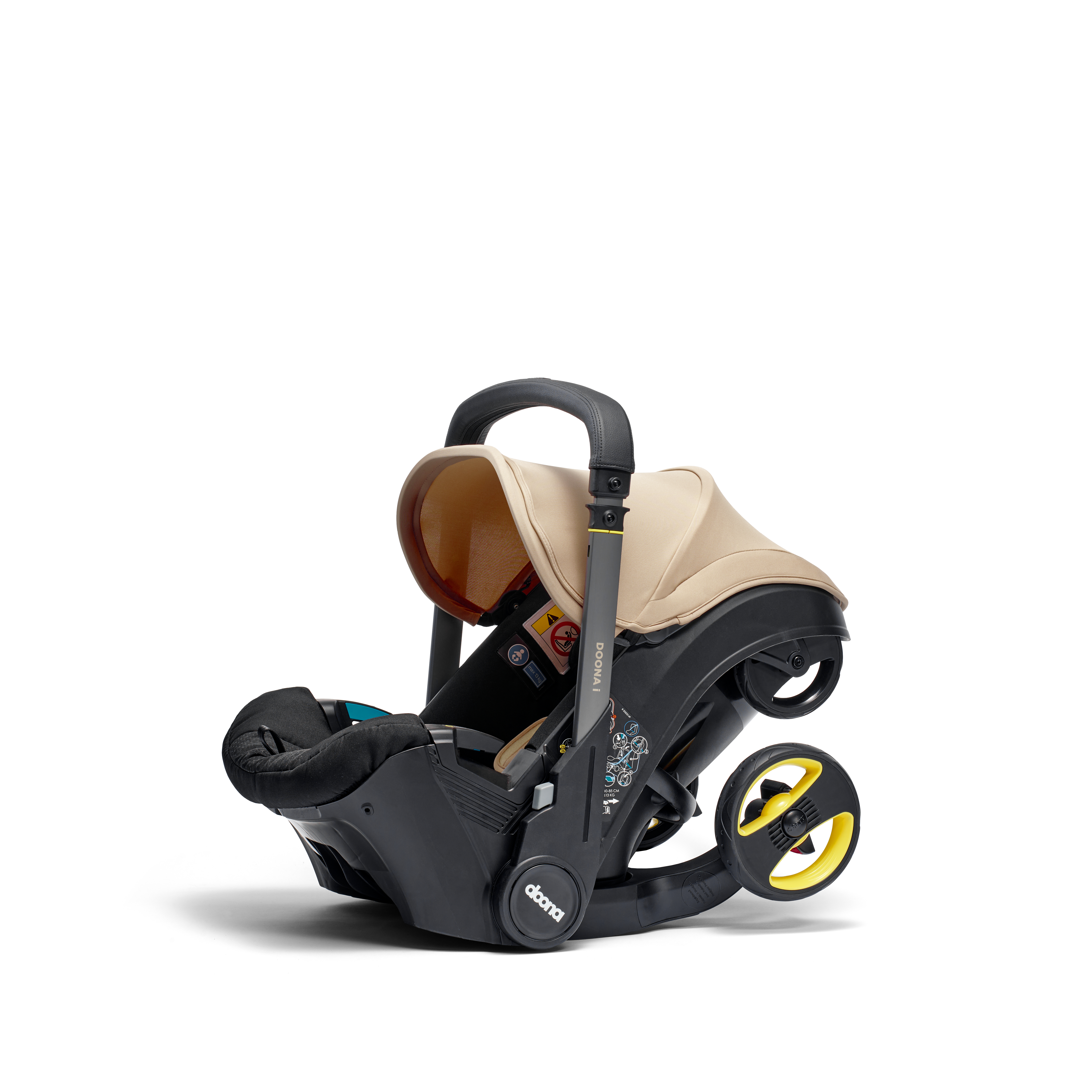 Doona Siege auto cosy transformable poussette 2en1 i Sahara Sand Commander en ligne babymarkt