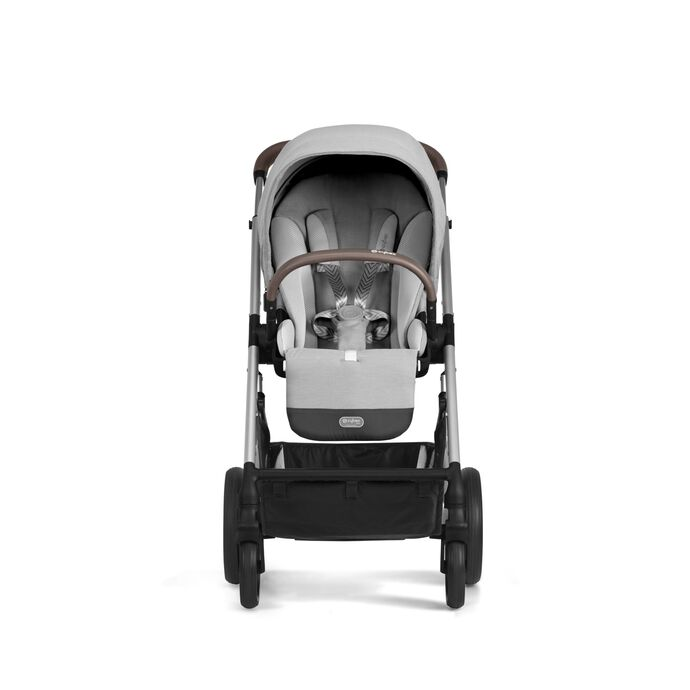 Cybex GOLD Poussette trio combinee 3en1 Balios S Lux Silver Lava Grey nacelle Cot S cosy Cloud G i Size base G Commander en ligne babymarkt