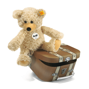 Teddybjörn Charly 30 cm beige med väska