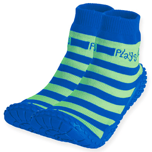 Aqua chaussettes rayures bleu