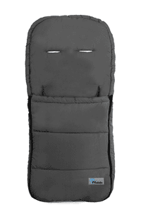 Sommerfußsack Light für Buggy dunkelgrau