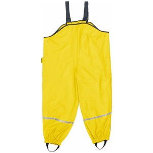 Pantalon imperméable jaune