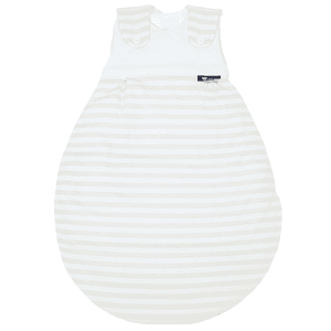 Baby-Mäxchen® Original Sovepose Yttersekk, striper beige str. 62/68 cm