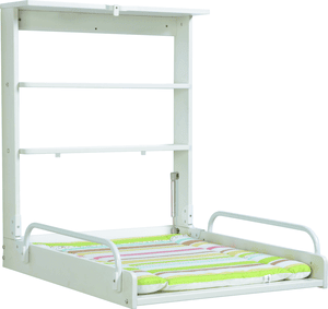 Cambiador de pared Niño de la selva Blanco 79,5 x 63 x 76,5/19 cm