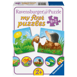 My first Puzzle Tiere im Garten -  2 Teile - 7313