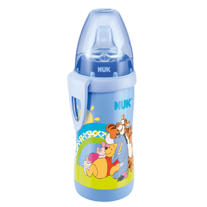 ACTIVE CUP Winnie the Pooh 300 ml, becuccio soft in silicone, colore azzurro