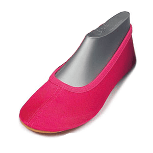 Girls Gymnastikschuh Glanzsatin pink