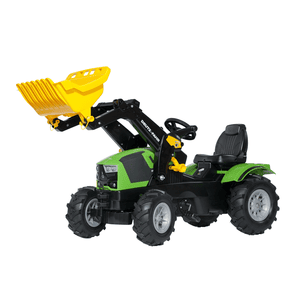 rolly®toys Kindertraktor rollyFarmtrac Deutz-Fahr-Lader 5120 mit Luftbereifung 611218