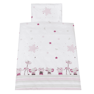 Ropa de cama 2 piezas 100 x 135 cm Banjo Pink