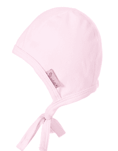 Cappellino con lacci per bambini rosa