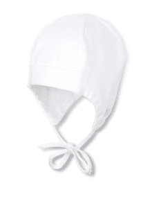 Cappellino con lacci per bambini bianco