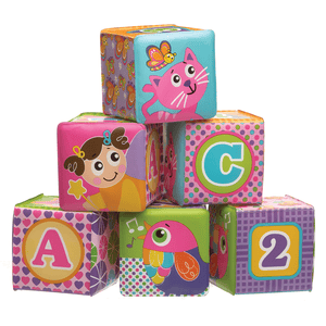 Cubes de bain, filles, 6 pièces