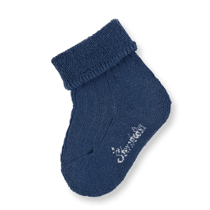 Chaussettes bébé en ABS UNI marine