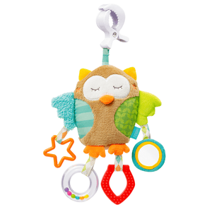 Peluche Activity Civetta con mollettone - Sleeping Forest